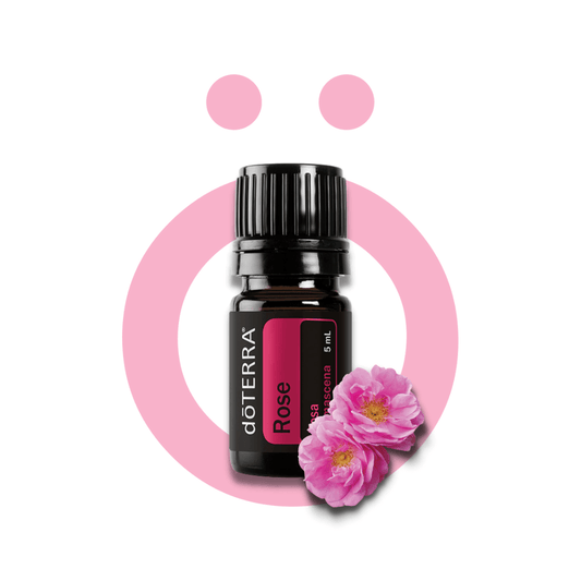 Aceite Individual Rosa - Rose Rosa - Rose