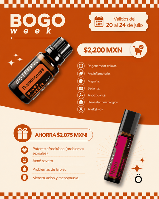 Bundle 2X1 BOGO 1: Incienso 15ml + Rosa Touch 2X1 BOGO 1: Incienso 15ml + Rosa Touch