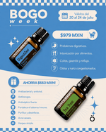 Bundle 2X1 BOGO 2: DigestZen 15ml + Árbol de Té 15ml 2X1 BOGO 2: DigestZen 15ml + Árbol de Té 15ml