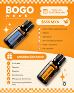 Bundle 2X1 BOGO 3: Menta 15ml + Naranja 15ml 2X1 BOGO 3: Menta 15ml + Naranja 15ml