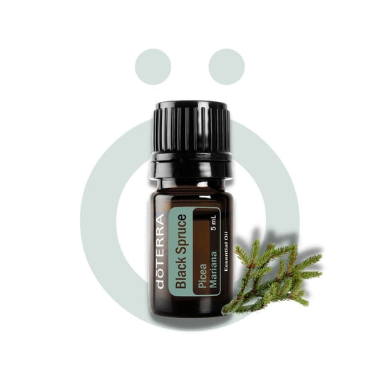 Aceite Individual Abeto Negro 5ml (Black Spruce) Abeto Negro (Black Spruce) – Aroma amaderado y natural